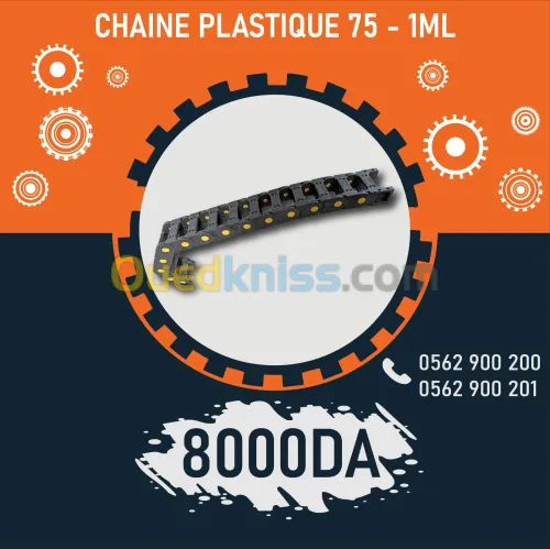 chaine articulée en plastique 