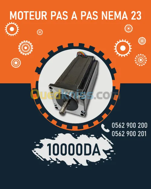 MOTEUR PAS A PAS NEMA 23 DE COUPLE 3.5Nm 