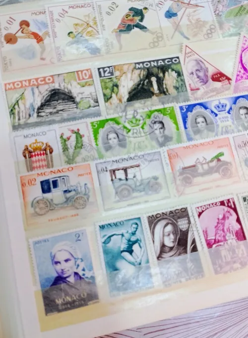 Album de timbres 