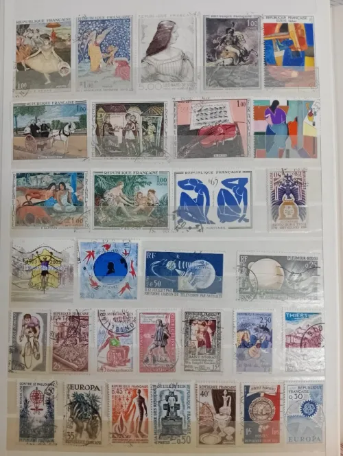 Album de timbres 