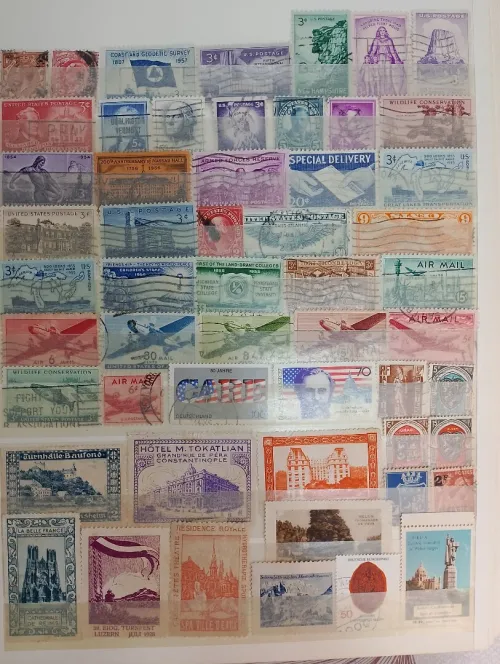 Album de timbres 