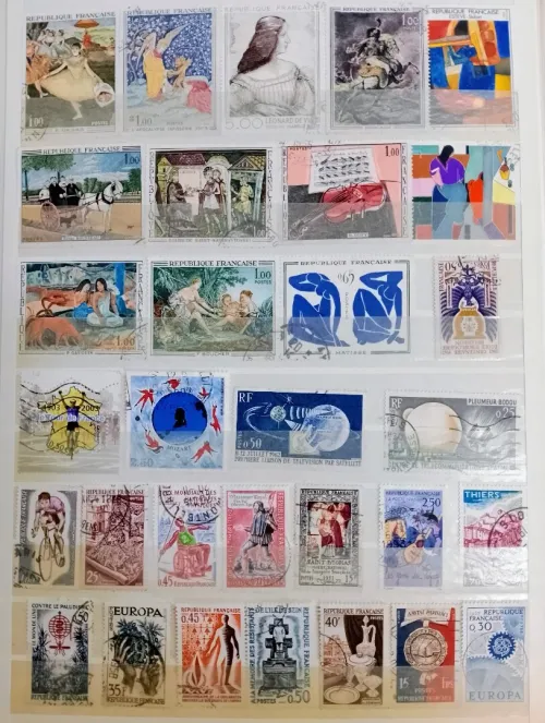 Album de timbres 
