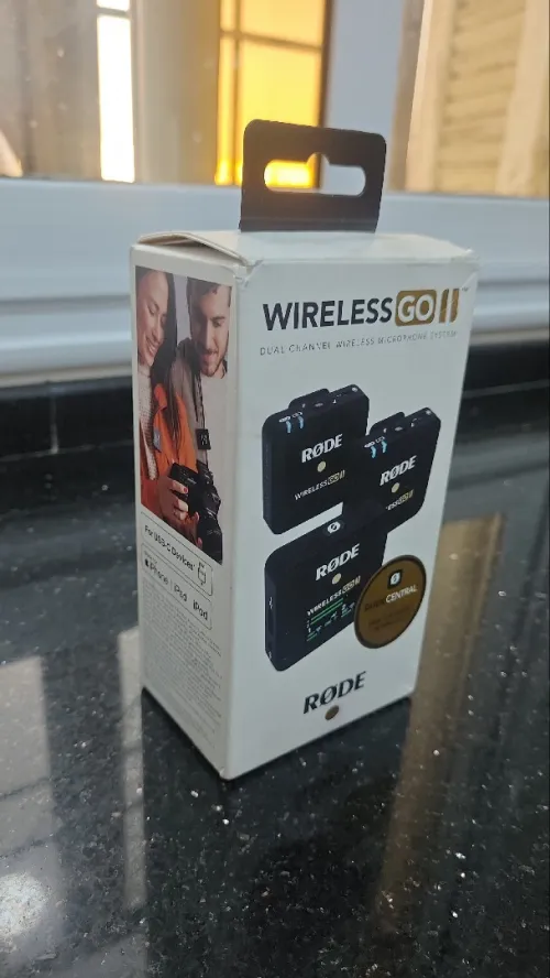 Microphone rode wireless GO II 