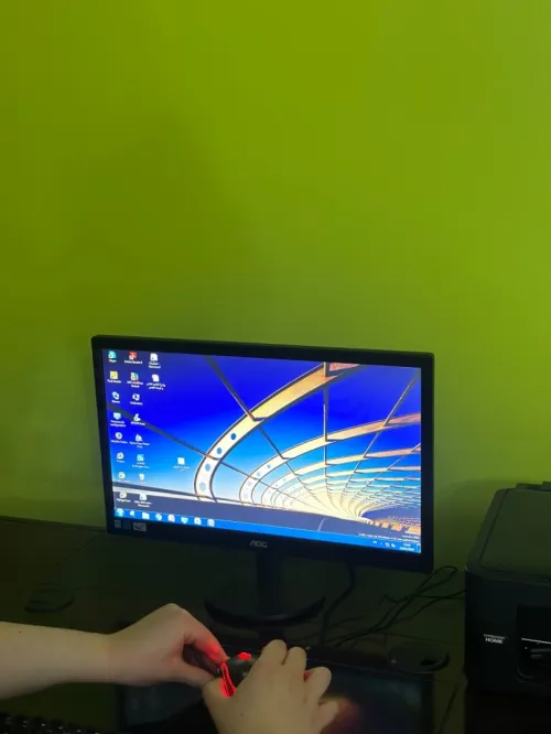 pc de bureau aoc avec unité centrale samsung 