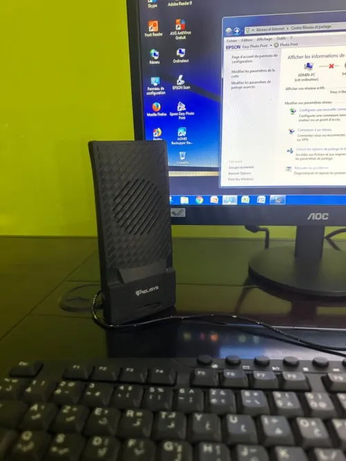 pc de bureau aoc avec unité centrale samsung 