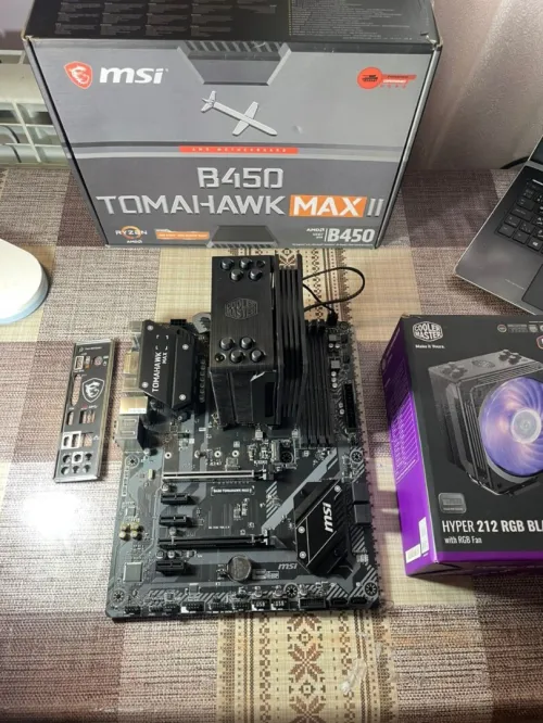 Kit Gaming Cpu B450 / Ryzen 5 3600 / RAM 16 GB 3200mhz / CM 212