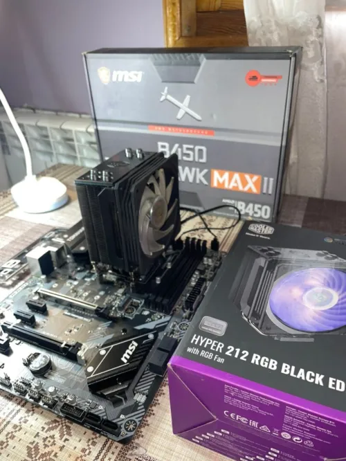 Kit Gaming Cpu B450 / Ryzen 5 3600 / RAM 16 GB 3200mhz / CM 212
