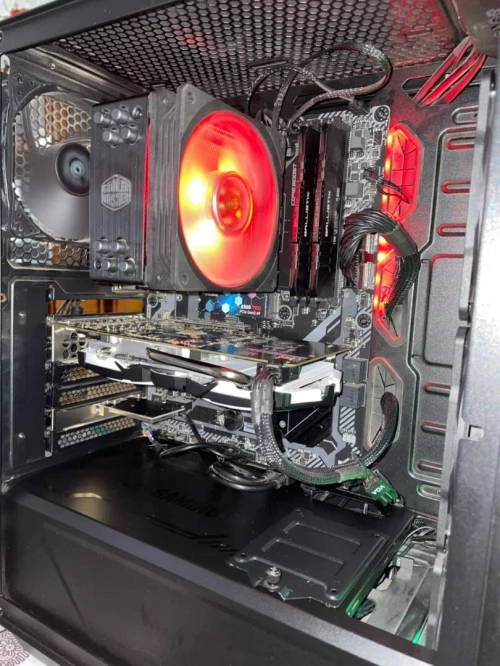 KIT Gaming Ryzen 5 3600 + MSI B450 + CM Cooler