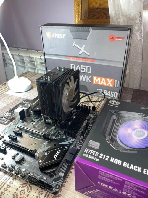Kit Gaming Cpu B450 / Ryzen 5 3600 / RAM 16 GB 3200mhz / CM 212