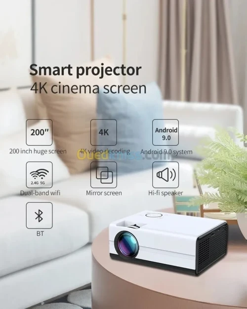Vidéo projecteur Smart LED