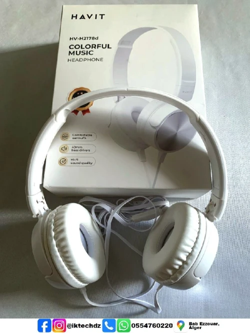 Casque Havit Son Hi-Fi stéréo
