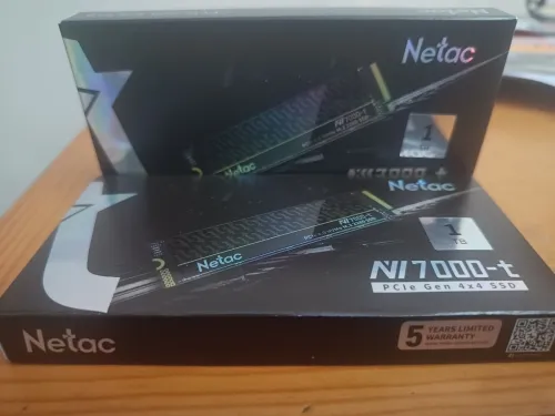 SSD NVME M.2 NETAC neuf jamais utilisé 