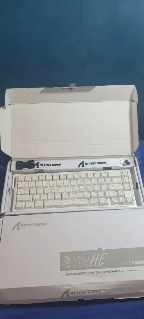 ATTACK SHARK X68 HE Rapid Trigger Keyboard Magnetic Switch