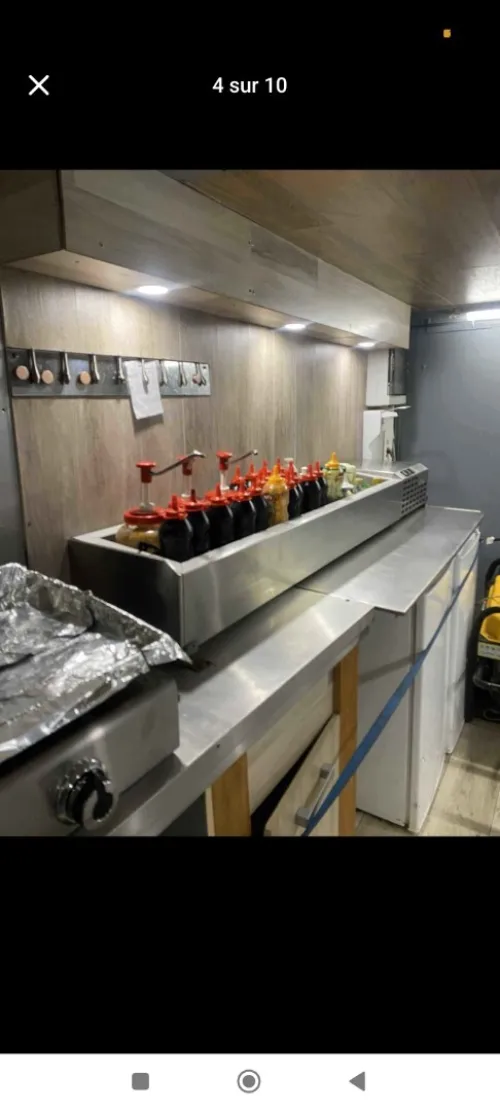 Remorque Fast Food prete à l exploitation