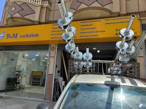 Rideaux électrique aluminume autobloco