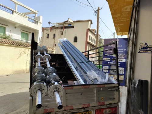 Rideaux électrique aluminume autobloco