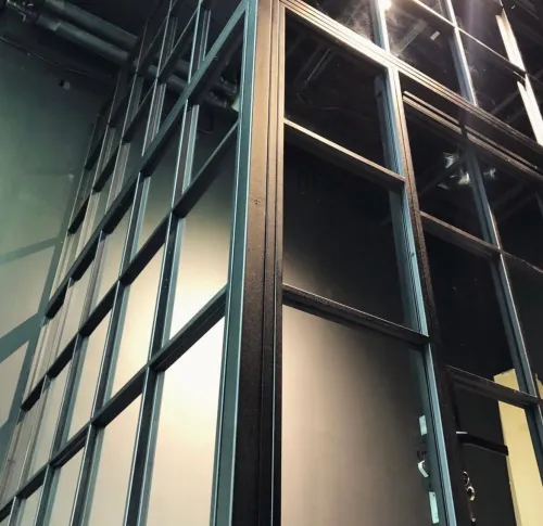 Verrière style industriel Porte , séparation , vitrine 