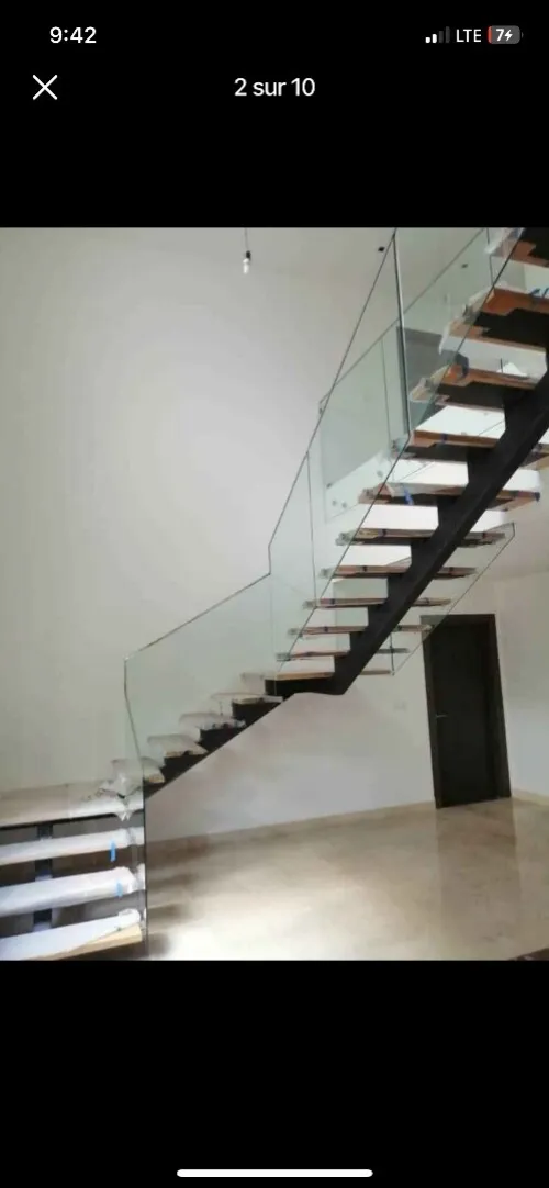 Escalier Métallique contemporain