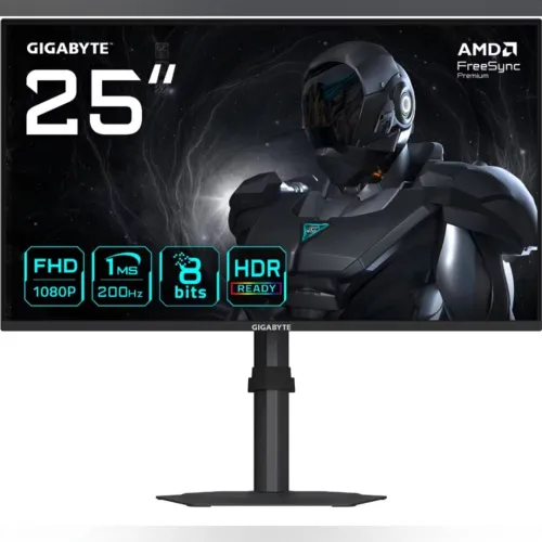 GIGABYTE G25F2 - GAMING MONITEUR 24.5" FHD - 200 HZ - ULTRA FAST IPS - 1MS - HDR10 - ROTATIF - BLACK