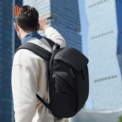 ARCTIC HUNTER B00558 - SAC À DOS 15,6" - 24L - USB - ANTI-VOL - IMPERMÉABLE - DOCUMENT & LAPTOP