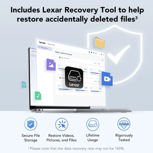 LEXAR NQ780 1TB - DISQUE DUR SSD M.2 NVMe - PCIe 4.0 Gen4 - 6500 MO/S - PC & CONSOLE - BLACK