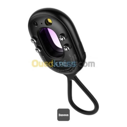 BASEUS HEYO CAMERA DETECTOR SERIE II - 3D SENSOR - LIGHTNING - ALARM MODE - ANTI-VOL -PORTABLE -NOIR