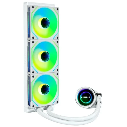 LIAN LI GALAHAD II TRINITY SL-INFINITY 360 - WATERCOOLING 360MM - ARGB - LCD - INTEL & AMD - WHITE