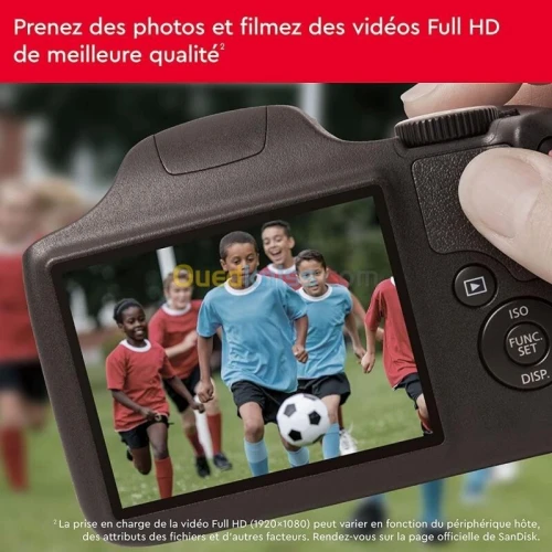SanDisk Ultra SD 128 GB Carte Mémoire SDXC jusqu'à 140Mos