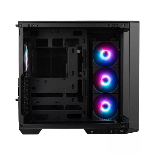 MSI MAG PANO 100R PZ - BOITIER MOYEN TOUR - VERRE TREMPÉ - 4 FAN ARGB - POUR MSI PROJECT ZERO -BLACK