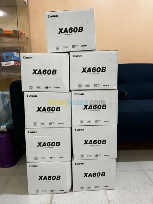 CANON XA60 B Professional UHD 4K Caméscopes + Unité de poignée Canon HDU-4 pour Canon XA60B