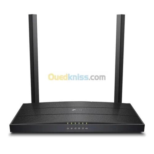 TP-LINK Archer VR400 V3 Modem Routeur VDSL2- ADSL2+ Wi-Fi AC 1200Mbps - 300Mbps - 2.4GHz 