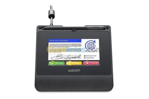 WACOM TABLETTE DE SIGNATURE STU-540 - 5 LCD TFT - STYLET - 800 x 480 PXLS - 2540 LPI - USB - NOIR