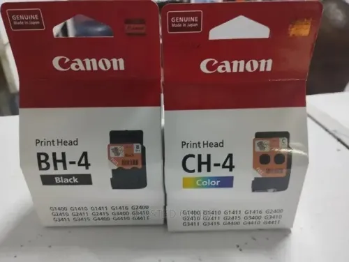 CANON BH-40 NOIR ET CH40 COULEURS - PACK TÊTE D'IMPRESSION ORIGINAL - JET D'ENCRE THERMIQUE -