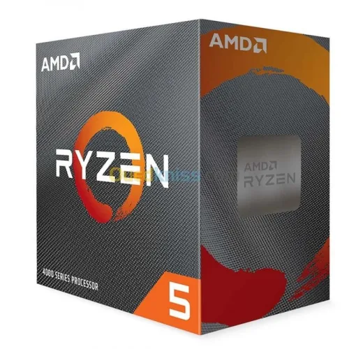 PROCESSEUR AMD RYZEN 5 4500 -  VENTILO WRAITH STEALTH - 6 CORE - 12-THREADS - CACHE 11MO - BOX 