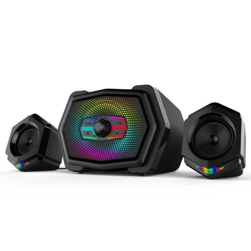 HAVIT SF137BT - AMPLIFICATEUR PORTABLE BLUETOOTH - 10W - MICRO INTÉGRÉ - USB / TF / AUX - BATTERIE RECHARGEABLE - BLACK
