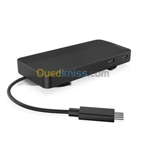 LENOVO STATION D'ACCUEIL AVEC FIL - HDMI - 4K UHD - DISPLAYPORT - USB-A - USB-C - RJ-45 - 60HZ -100W