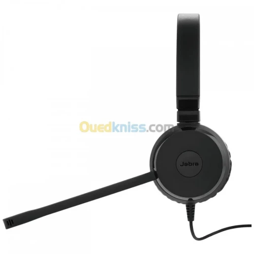 JABRA EVOLVE 20 SE FILAIRE - CASQUE AVEC MICRO PROFESSIONNEL USB - PLUG & PLAY - SUPPRESSION DE BRUIT - BLACK