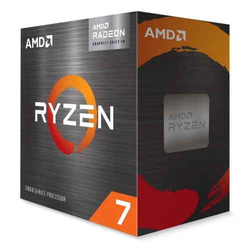 PROCESSEUR AMD RYZEN 7 5700G - SOCKET AM5 - 6-CORE - 12-THREADS - 4.6GHZ - 65W - BOX AVEC VENTILO