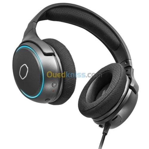 COOLER MASTER MH650 - CASQUE-MICRO FILAIRE -GAMING -CIRCUMAURAL - VIRTUEL 7.1 -FLEXIBLE - USB - RGB 