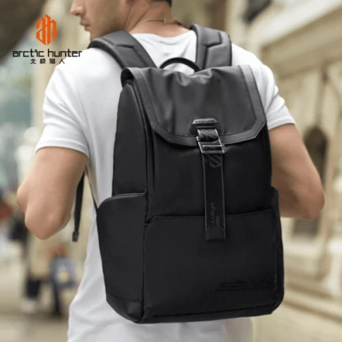 ARCTIC HUNTER B00428 - SAC À DOS 15,6" - 27L - POLYESTER IMPERMÉABLE - DOCUMENT & LAPTOP - ÉTANCHE