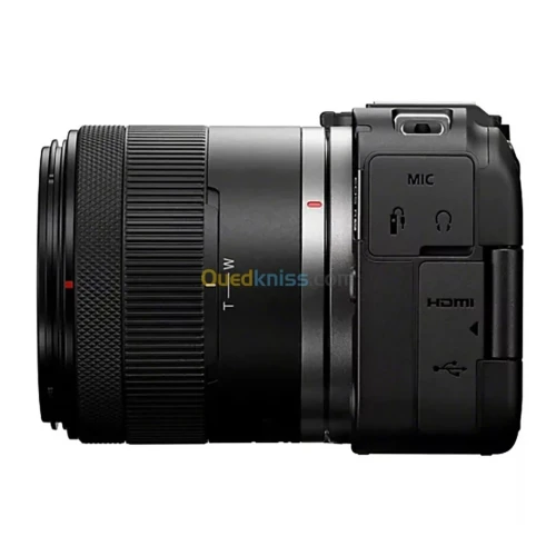 CANON EOS R50 V - APPAREIL PHOTO NUMÉRIQUE HYBRIDE 4K + OBJECTIF RF-S 14-30MM F/4-6.3 IS STM PZ