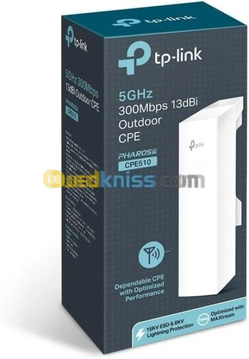 TP-Link CPE510 Point d'Accès WLAN Extérieur Wi-Fi 5 GHz 300 Mbps 13 dBi