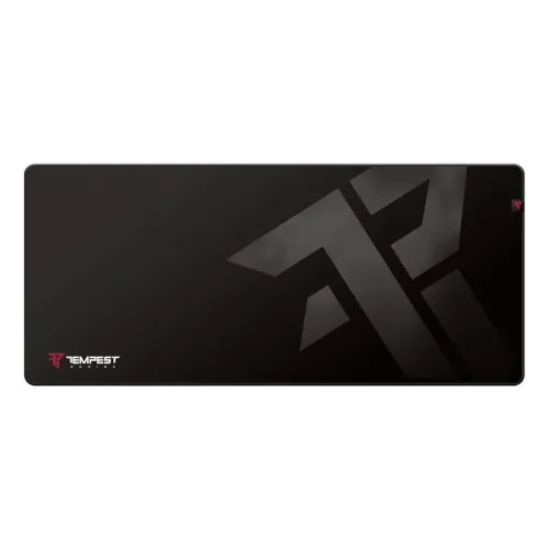 TEMPEST GAMING MOUSE PAD - 900 MM X 400 MM - TEXTURÉ ANTIDERAPANT - CONFORTABLE XXL - BLACK