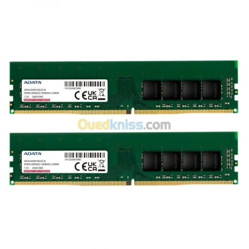 RAM ADATA 16GB DDR4 DESKTOP - UDIMM 3200MHZ - INTEL & AMD - CAS 1.2V - 288-PIN DIMM