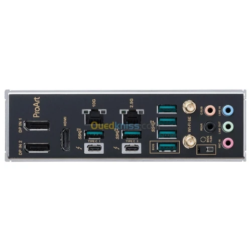 ASUS PROART Z790-CREATOR WIFI - CARTE MÈRE ATX SOCKET LGA1700 - 4X DDR5 - M.2 PCIe 4.0 - PCI-EXPRESS 5.0 X16 - WIFI 6E - BLUETOOTH 5.3