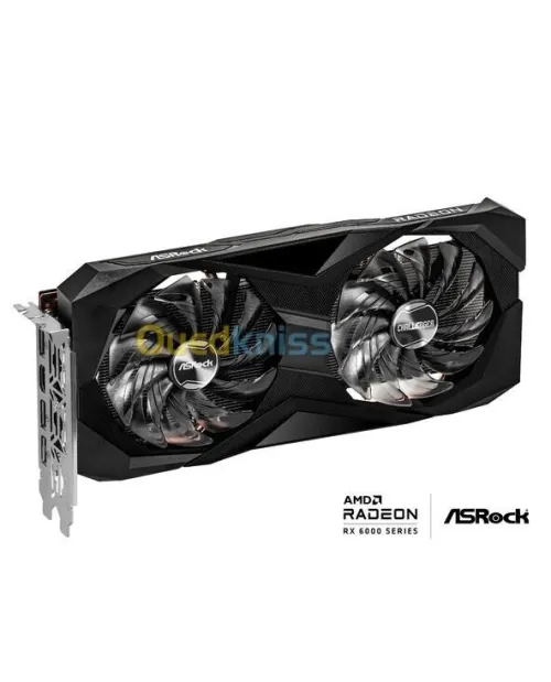 ASROCK CHALLENGER RX 6600 - 8G GDDR6 - 1080 FHD Up to 8K - PCIE 4.0 - HDMI - DP - FREESYNC - BLACK 