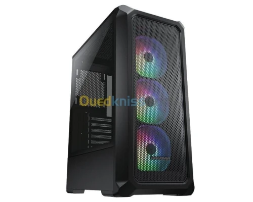 COUGAR ARCHON 2 MESH RGB - BOÎTIER MOYEN TOUR - 3 FANS ARGB - ULTRA SILENCIEUX - 240 MM - NOIR 