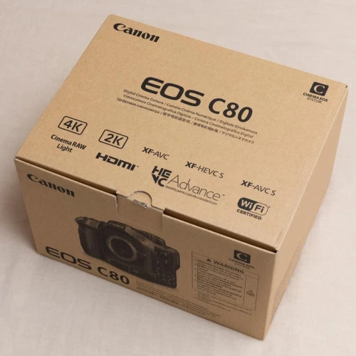 CANON EOS C80 - CAMÉRA CINÉMA PLEIN FORMAT 6K - DUAL PIXEL CMOS AF II - TRIPLE BASE ISO -26,7 MPXL