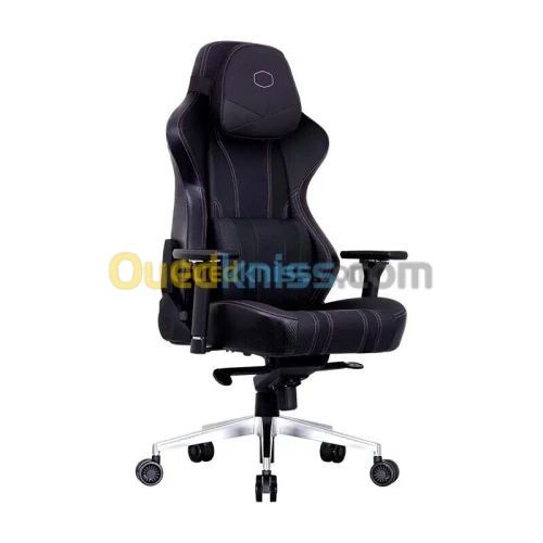 COOLER MASTER SIÉGE GAMING CALIBRE X2 - CUIR PU - INCLINABLE 180 - ACCOUDOIRS 4D - TO 150 KG - NOIR