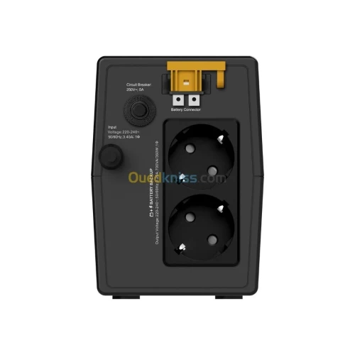 APC EASY-UPS BVG2200I-GR - ONDULEUR TOUR LINE-INTERACTIVE 2200VA - 230 V - 04 SORTIES PRISE FR - SCHUKO - LED